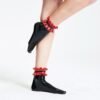 Latex Frilled Ankle Socks