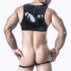 latex Male Bib Top Apron