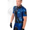 eurocat latex Male Short Sleeves Military Police Shirt