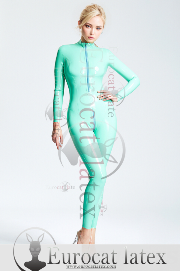 eurocat latex Standard Front Zip Catsuit