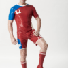 eurocat latex Male Footballer rubber Outfit