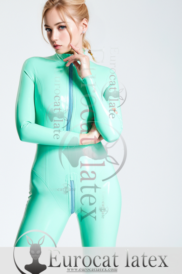 eurocat latex Standard Front Zip Catsuit