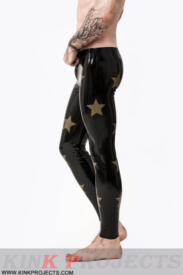 eurocat latex Male 'Star-Spangled' Leggings