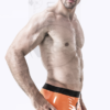eurocat latex Male Orange Heart Shorts
