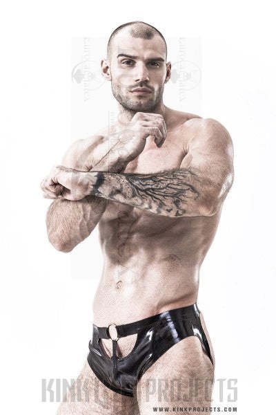 eurocat latex Male rubber Jockstrap Brief