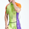 Male 'Multicolor' Shoulder-Zip Surfsuit