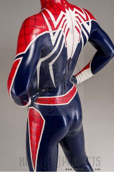 eurocat latex Male 'Spidey Two' rubber Costume Catsuit