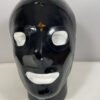Latex Gimp Hood Open Eyes and Open Mouth