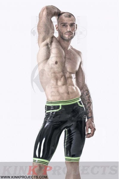 eurocat latex Male Pocketed Bermuda Style Shorts