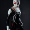 Male White-Headed 'Spidey' Latex Costume Catsuit