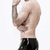 eurocat latex Male Through-Zip Short Shorts