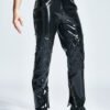 eurocat latex Male Quilted Pattern Trousers