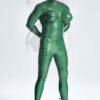 eurocat latex Male Inflated Boobs Catsuit