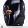eurocat Latex Hood Rubber Fetish Wear Cosplay catsuits MASK GIMP