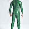 eurocat latex Male Inflated Boobs Catsuit