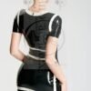 latex 'Alice' Micro Party Dress