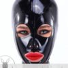 eurocat  Latex Hood Rubber Fetish Wear Cosplay catsuits  MASK BASIC