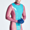 Male 'Vulcan' Neck Entry Catsuit With Feet & Gloves