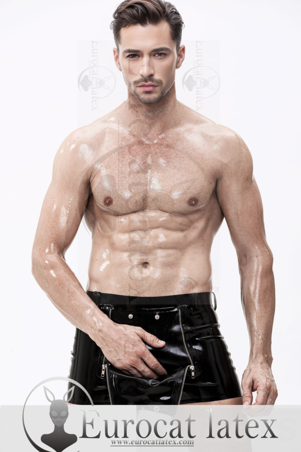 eurocat latex Male Sailor-Front Short Shorts