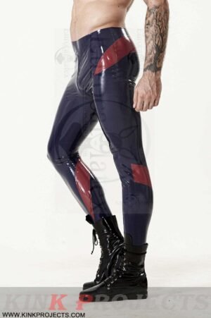eurocat latex Male Through-Zip Leggings