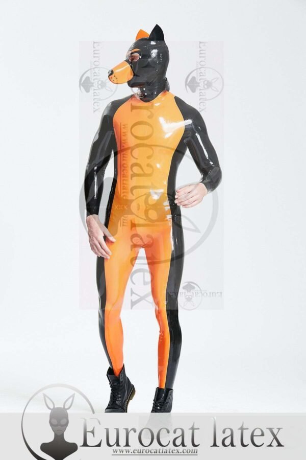 eurocat latex Male 'Yuppy Puppy' Catsuit