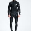 eurocat latex Male Bomber Style Jacket