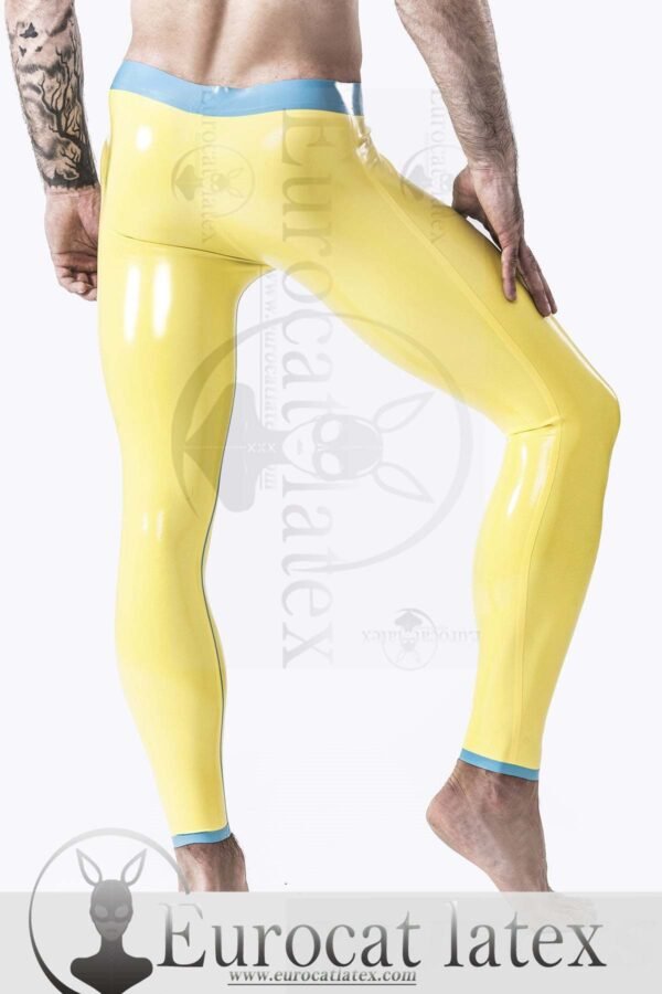 eurocat latex Male Fitness Muscle Leggings