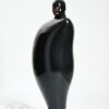 Black Sexy Unisex Latex Double-Layer Inflatable Sleepsac thickness are 0.4mm