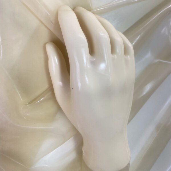 Translucent Natural Classic Short Molded Latex Gloves