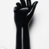 fetish latex Black Classic Short Molded Latex Gloves