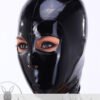 eurocat Latex Hood Rubber Fetish Wear Cosplay catsuits MASK GIMP