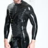 eurocat latex Male 'Muscle Chest' Codpiece Catsuit