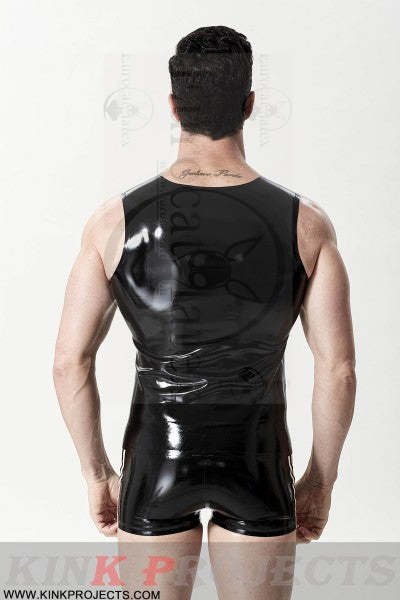eurocat latex Male Basic V-Neck Tank Top
