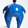 Latex Sexy Inflatable outer thickness is 0.8mm  color are Middle Blue