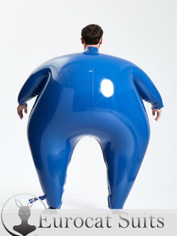 Latex Sexy Inflatable outer thickness is 0.8mm  color are Middle Blue