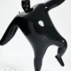 Black Sexy Latex Balloon Man Inflatable Suit rubber