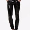 Male 'Sailor-Front' Latex Jeans