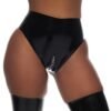 Panties Stella latex handmade Black