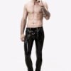 Male 'Sailor-Front' Latex Jeans
