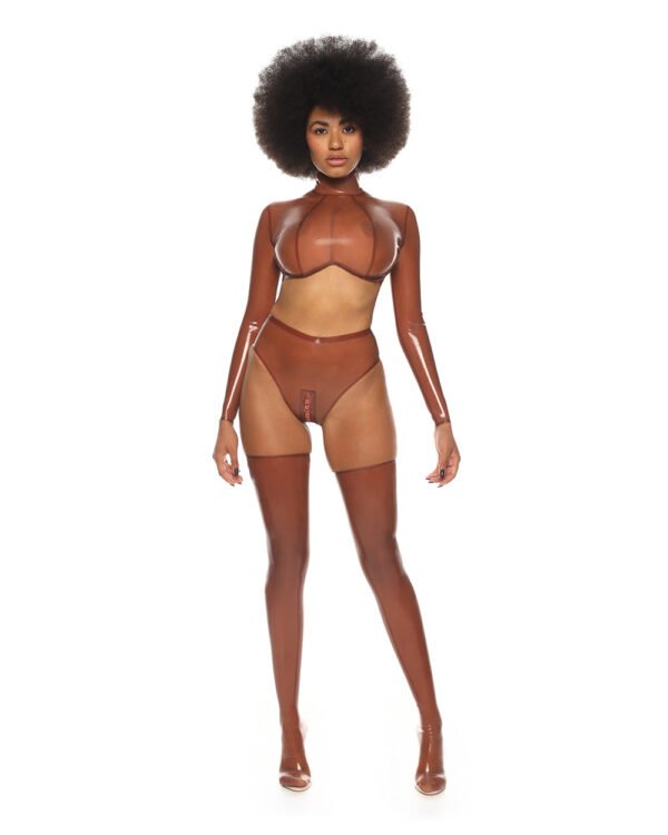 Stockings Stella latex Smoky Beige