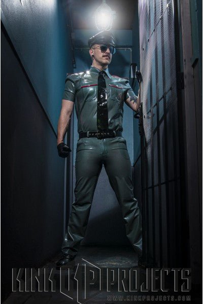 eurocat latex Male Short Sleeves Military Uniform Shirt