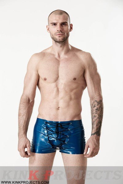 eurocat latex Male Front-Laced Shorts