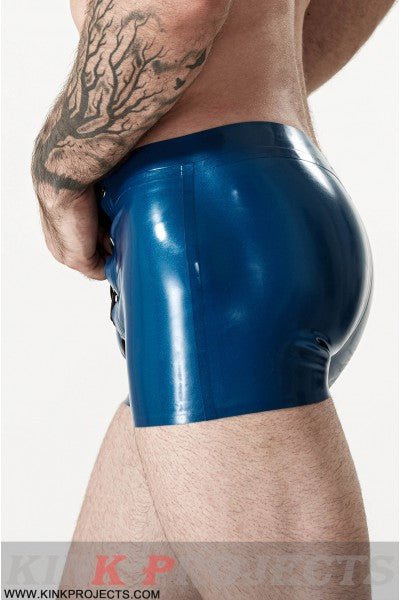 eurocat latex Male Front-Laced Shorts