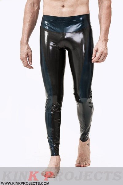 eurocat latex Male 'Two-Tones' rubber Tights