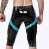 eurocat latex Male 'Crossways' rubber Knee-Length Leggings