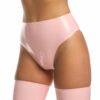 Panties  Baby Pink sexy female with croth zipper