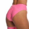 Panties  Pink sexy female with croth zipper