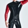 eurocat latex Male 'Defender' Back Zipper Catsuit