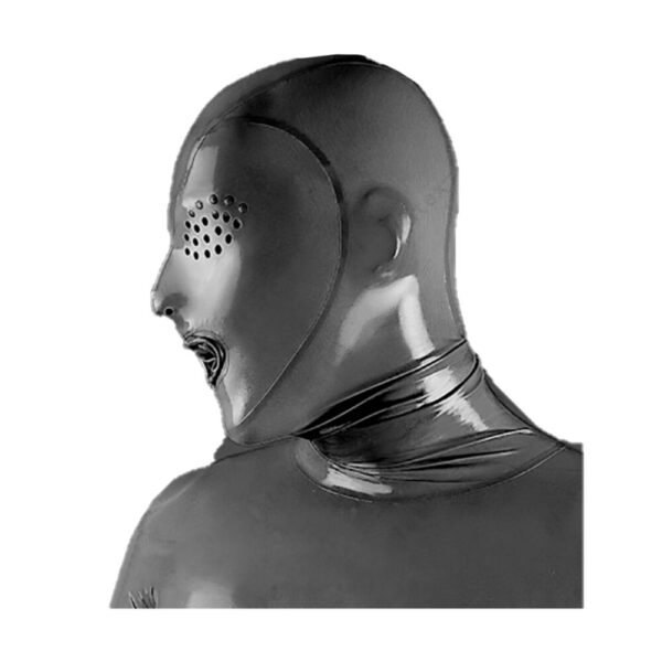 Latex Mask Hood Fly Eye Customized Catsuit Unique Cosplay For Party