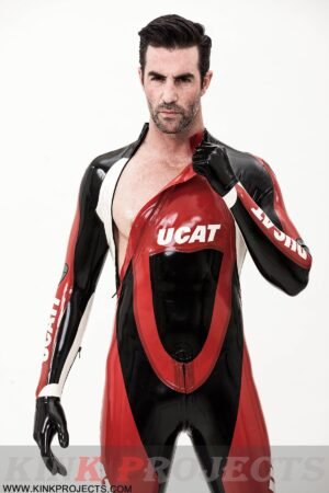 eurocat latex Male 'Moto-Pro' Catsuit